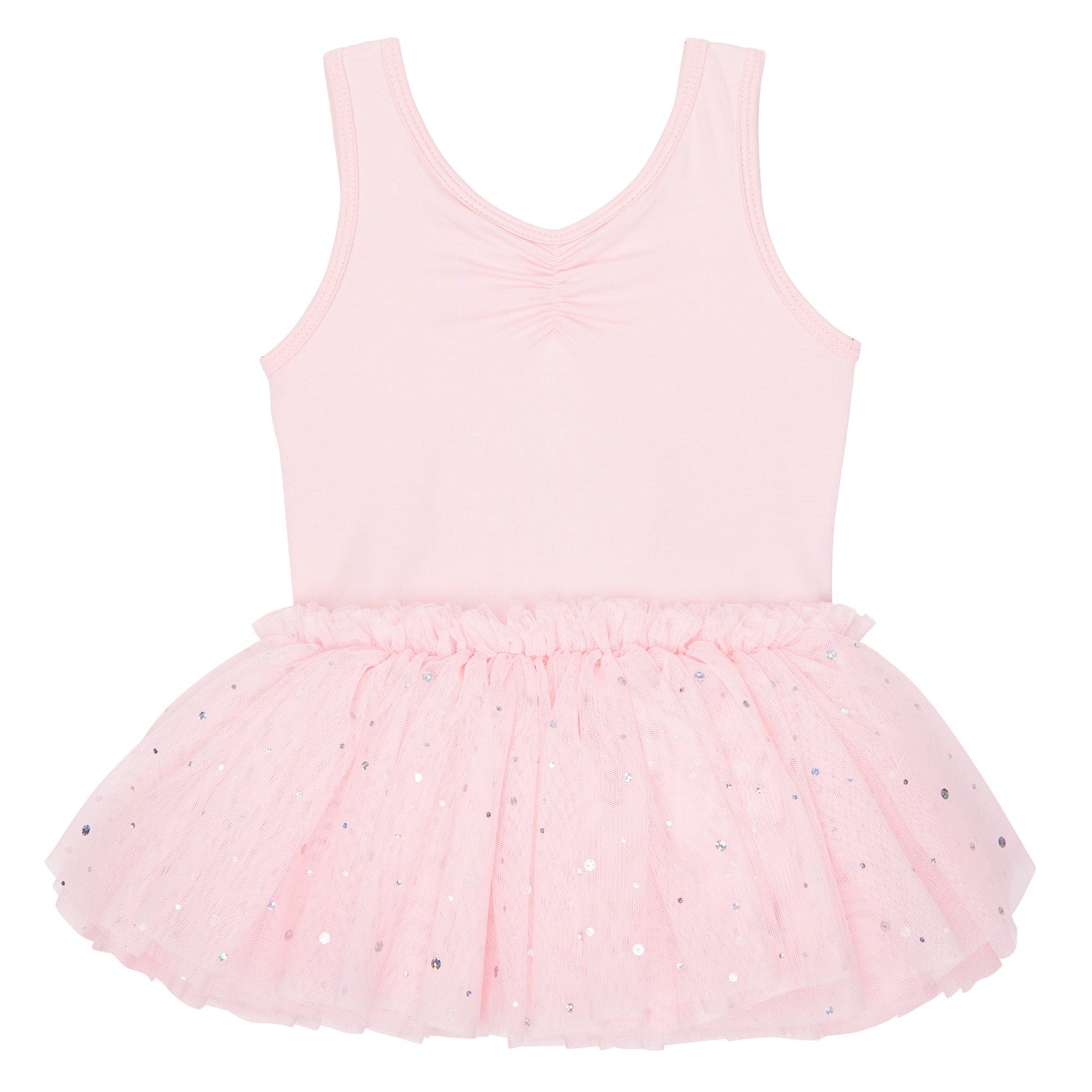Baby Ballet Tutu Dress in Pink with Sequins