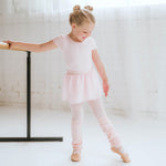 Girls Ballet Rib Knit Leg Warmers