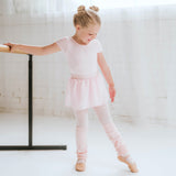 Girls Ballet Rib Knit Leg Warmers