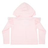 Flo Dancewear Toddler/Girls Evie Tulle Frill Hoodie in Pink