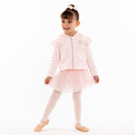 Flo Dancewear Toddler/Girls Evie Tulle Frill Hoodie in Pink